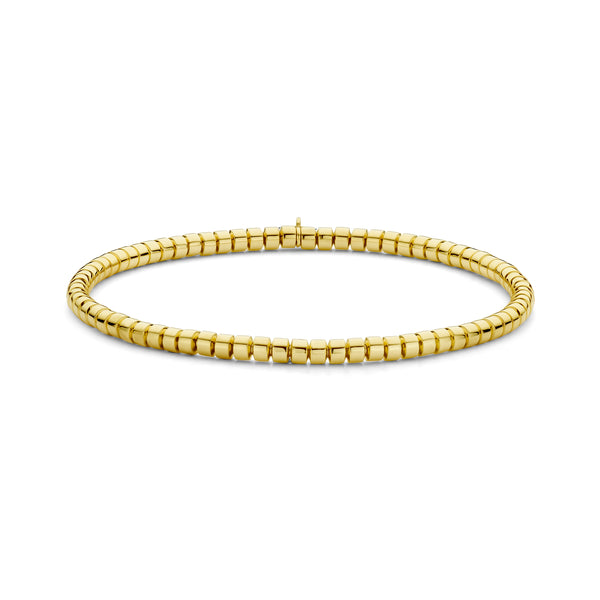 18KT Yellow Gold Stretch Bracelet