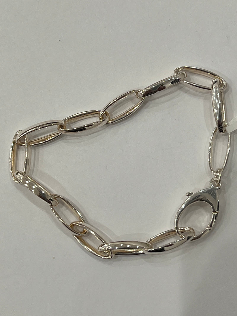 Silver Chain, 7.2mm, 19cm