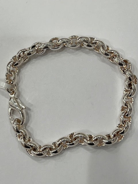 Silver Chain, 6mm, 19cm