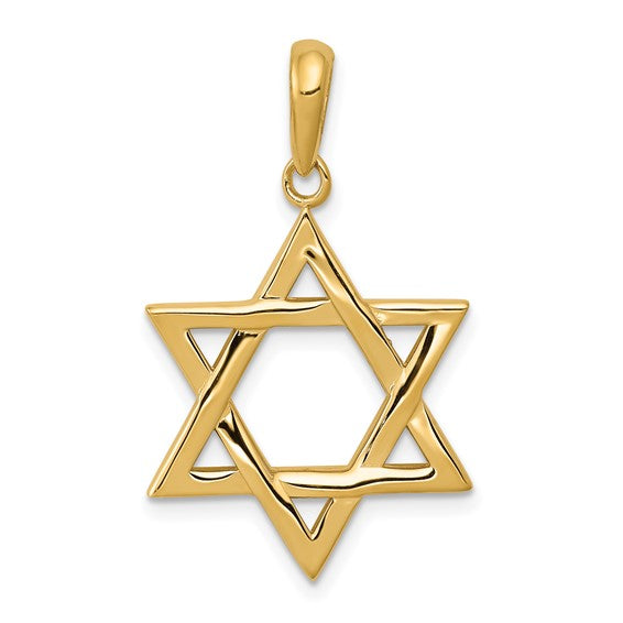 14K gold star of David