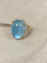 Blue Topaz Ring