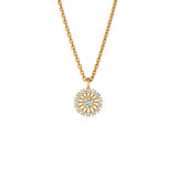 18KT Yellow Gold Swing Boho Necklace